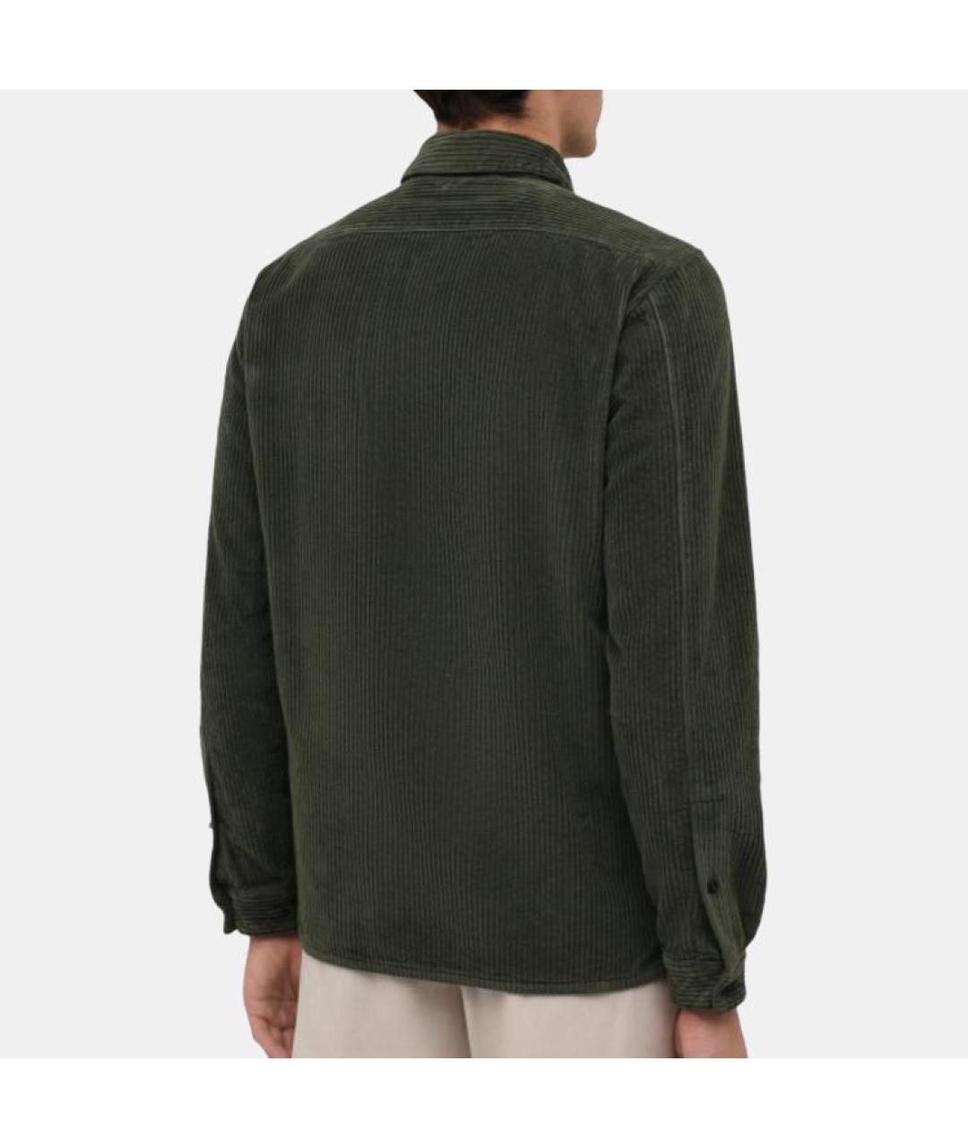 STONE ISLAND Зеленая классическая рубашка, фото 4