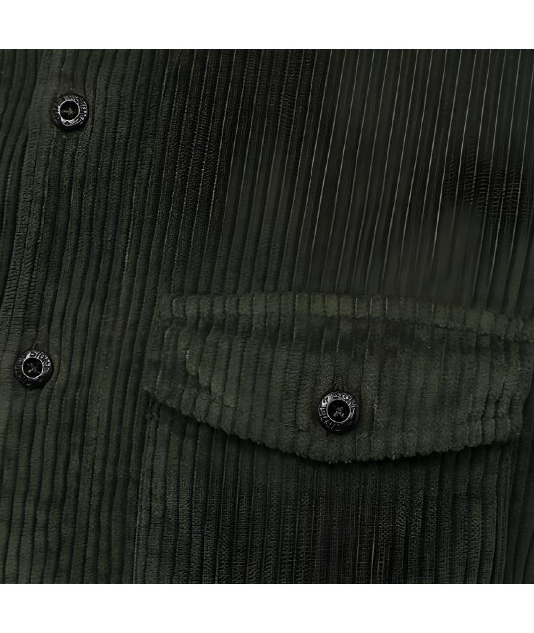 STONE ISLAND Зеленая классическая рубашка, фото 2