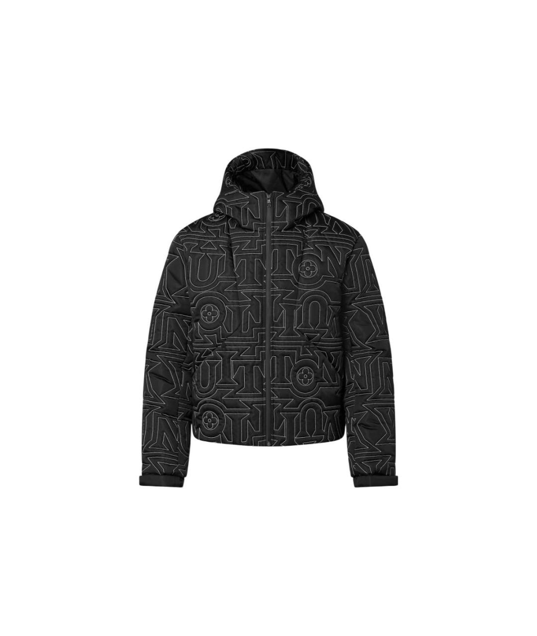 LOUIS VUITTON Черный пуховик, фото 6