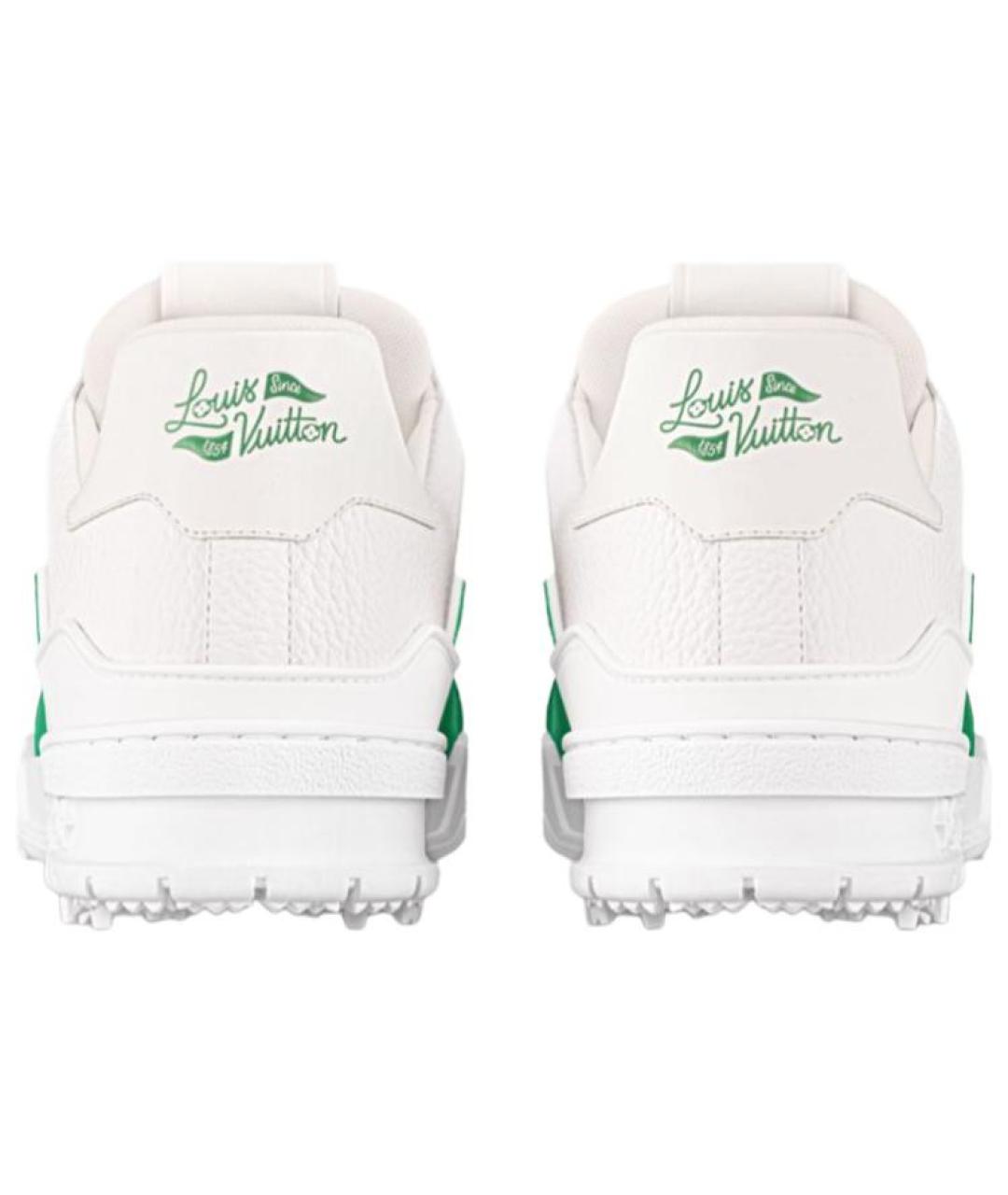 LOUIS VUITTON Белые низкие кроссовки / кеды, фото 5