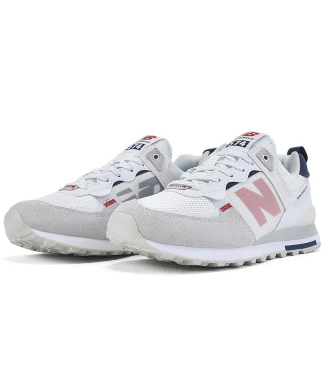 NEW BALANCE Белые кроссовки, фото 4