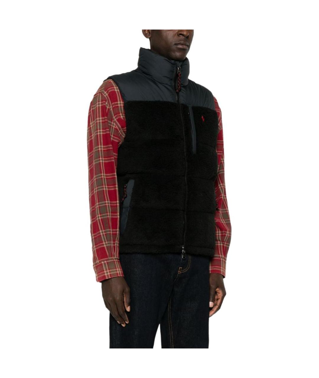 POLO RALPH LAUREN Черный жилет, фото 4