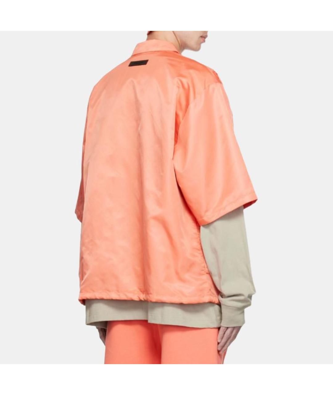 FEAR OF GOD ESSENTIALS Коралловая рубашка, фото 5