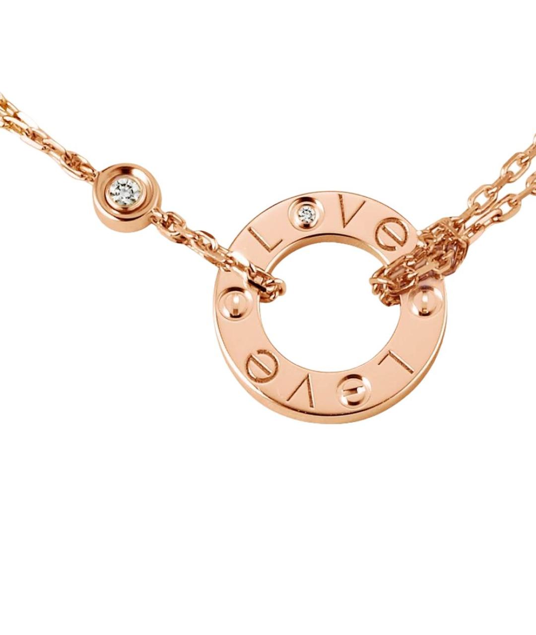 CARTIER Цепочка из розового золота, фото 2