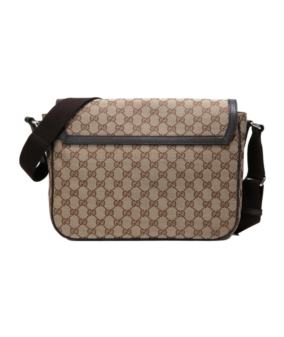 GUCCI Коричневая сумка через плечо, фото 3