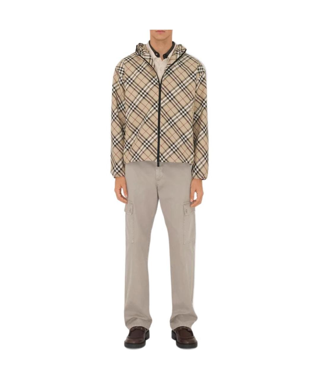 BURBERRY Бежевая куртка, фото 2