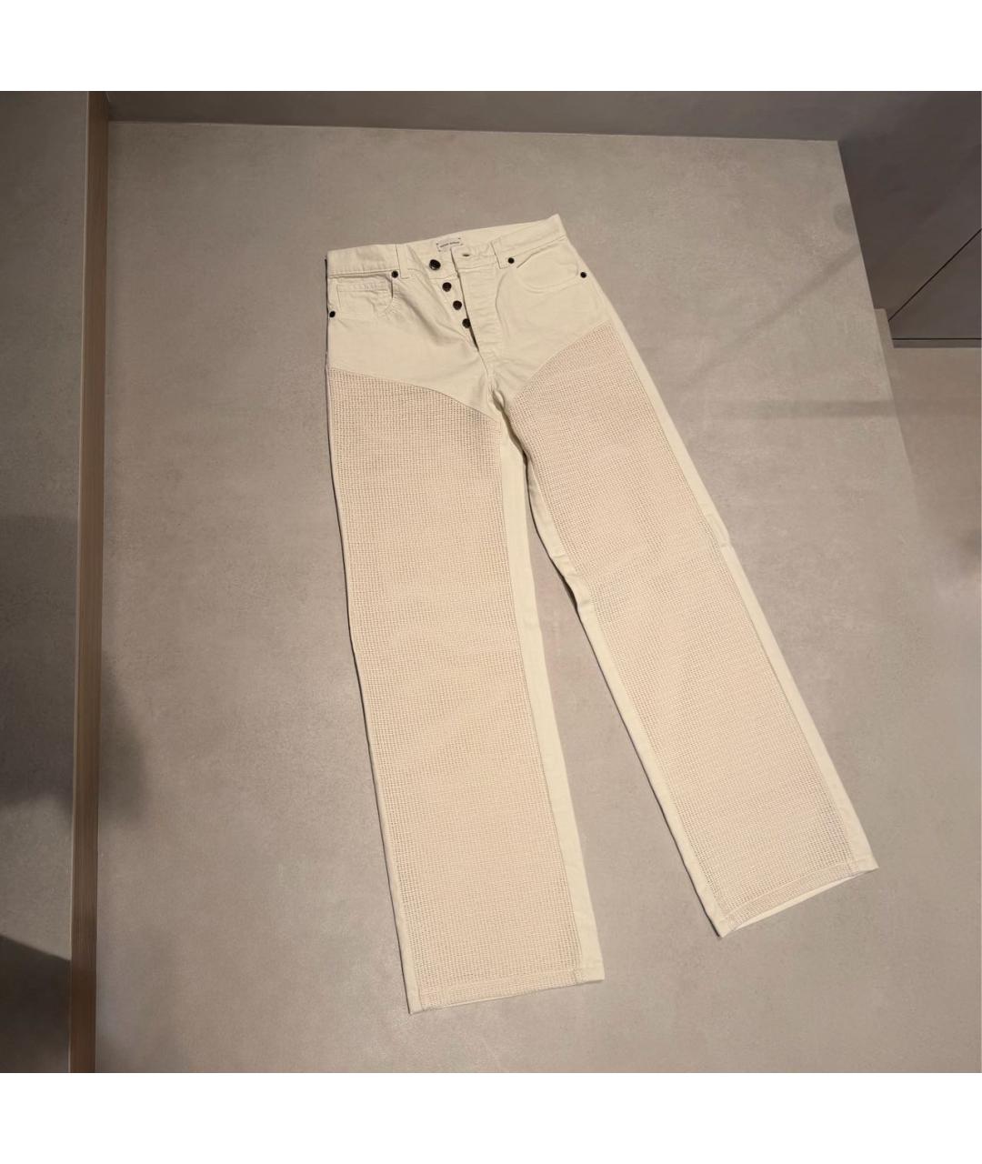 MAGDA BUTRYM Бежевые прямые джинсы, фото 9