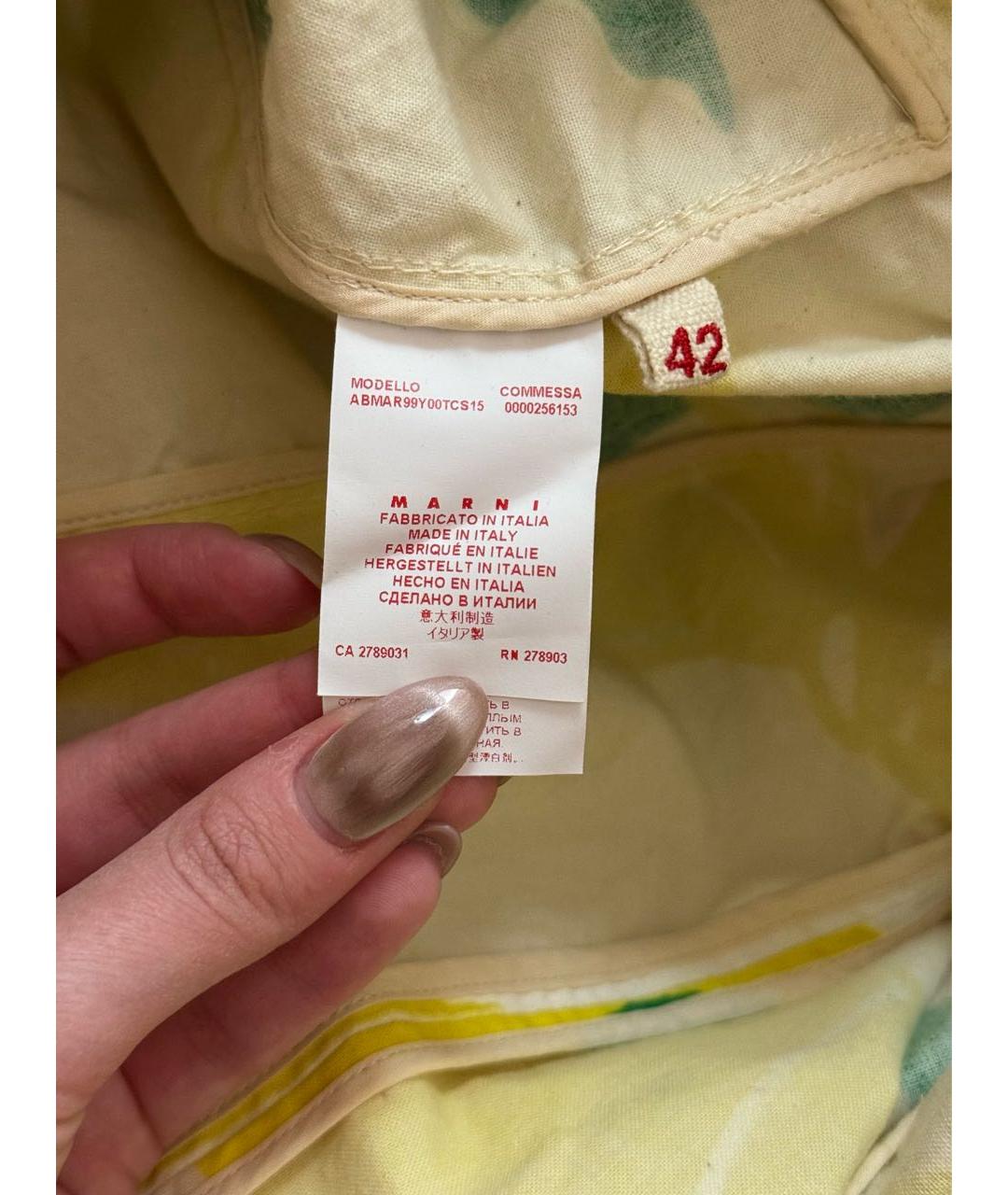 MARNI Хлопковый сарафан, фото 8