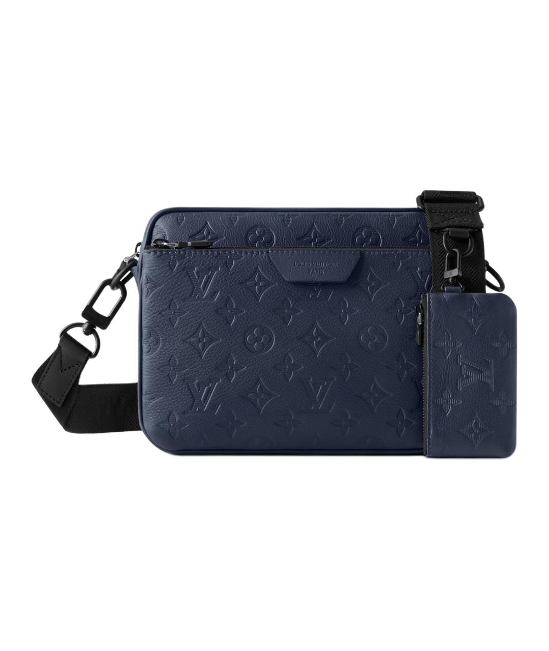 LOUIS VUITTON Синяя сумка на плечо, фото 1