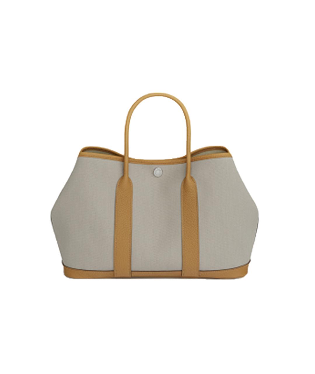 HERMES Бежевая сумка через плечо, фото 6