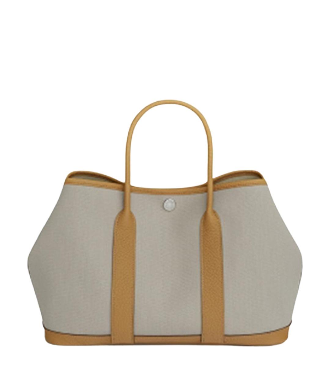 HERMES Бежевая сумка через плечо, фото 1