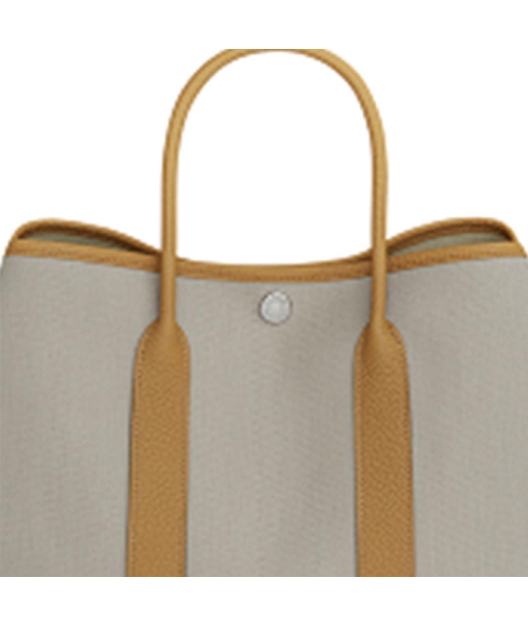 HERMES Серая сумка через плечо, фото 4