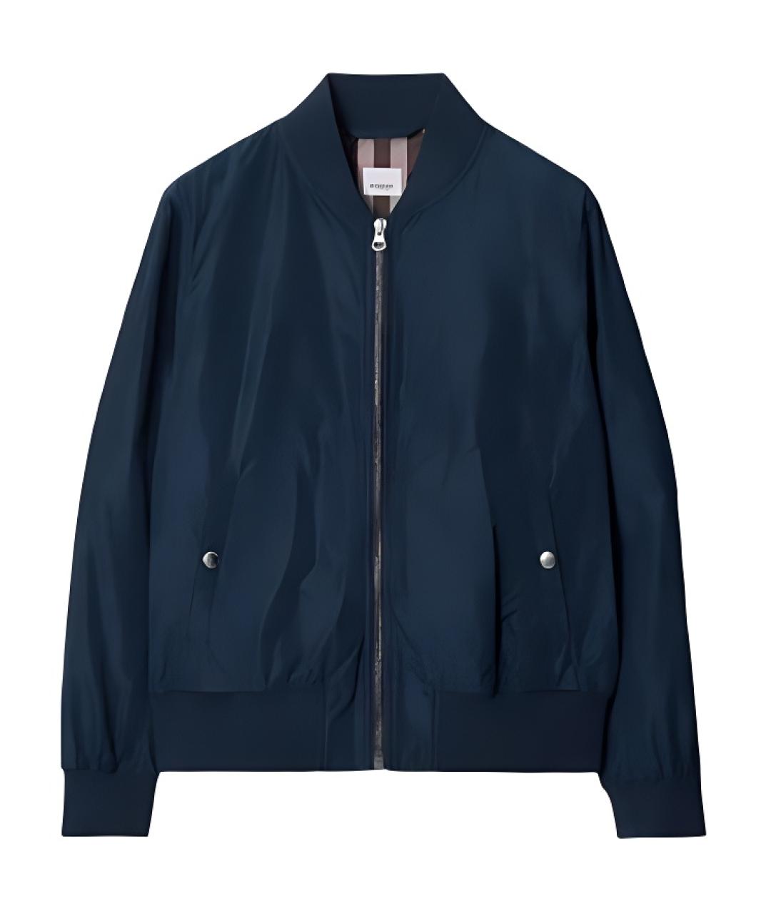BURBERRY Синяя куртка, фото 1