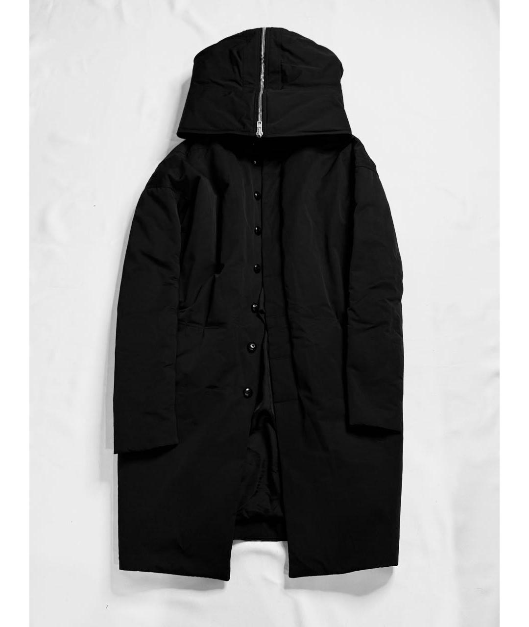 RICK OWENS Черная хлопковая парка, фото 2