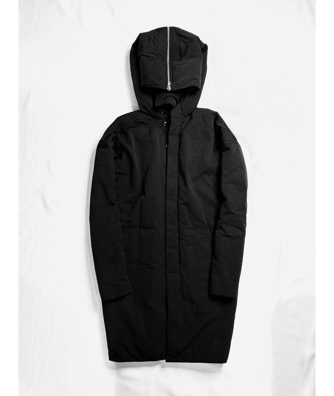 RICK OWENS Черная хлопковая парка, фото 3