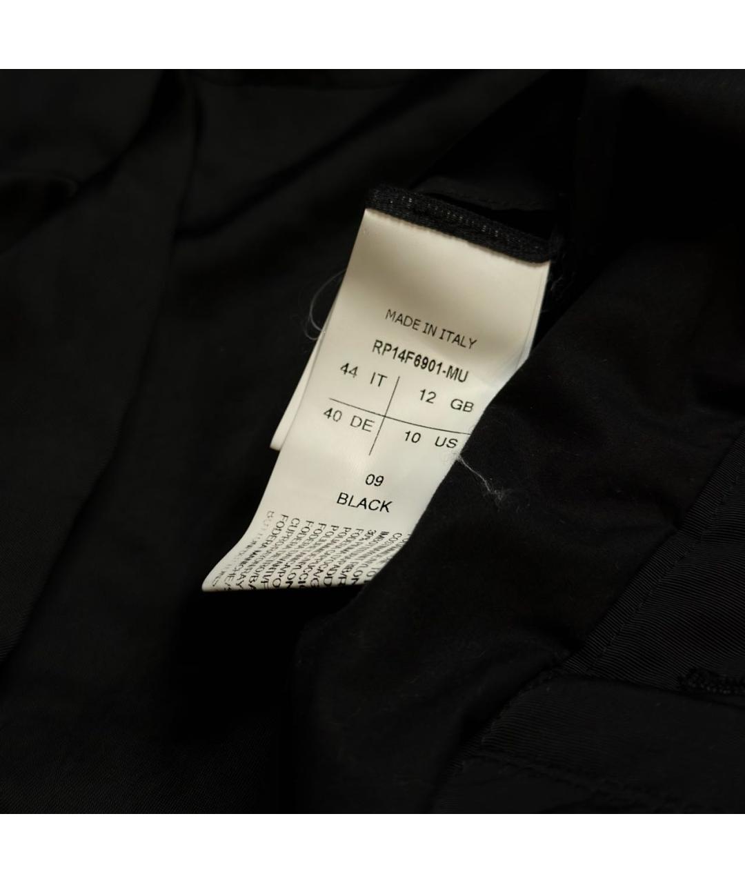 RICK OWENS Черная хлопковая парка, фото 8