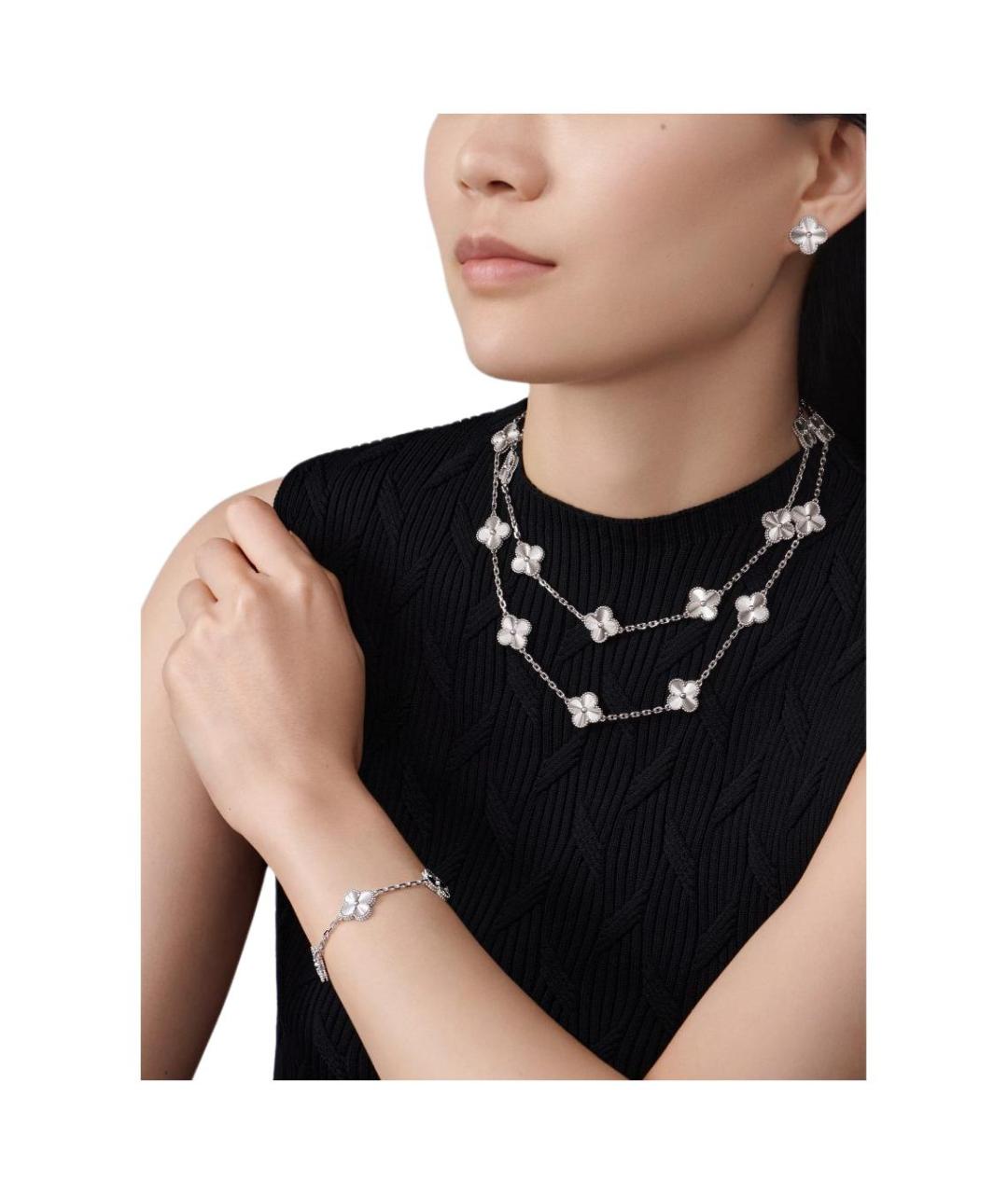 VAN CLEEF & ARPELS Колье из белого золота, фото 5