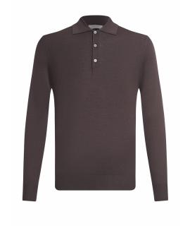 CANALI Поло с длинным рукавом