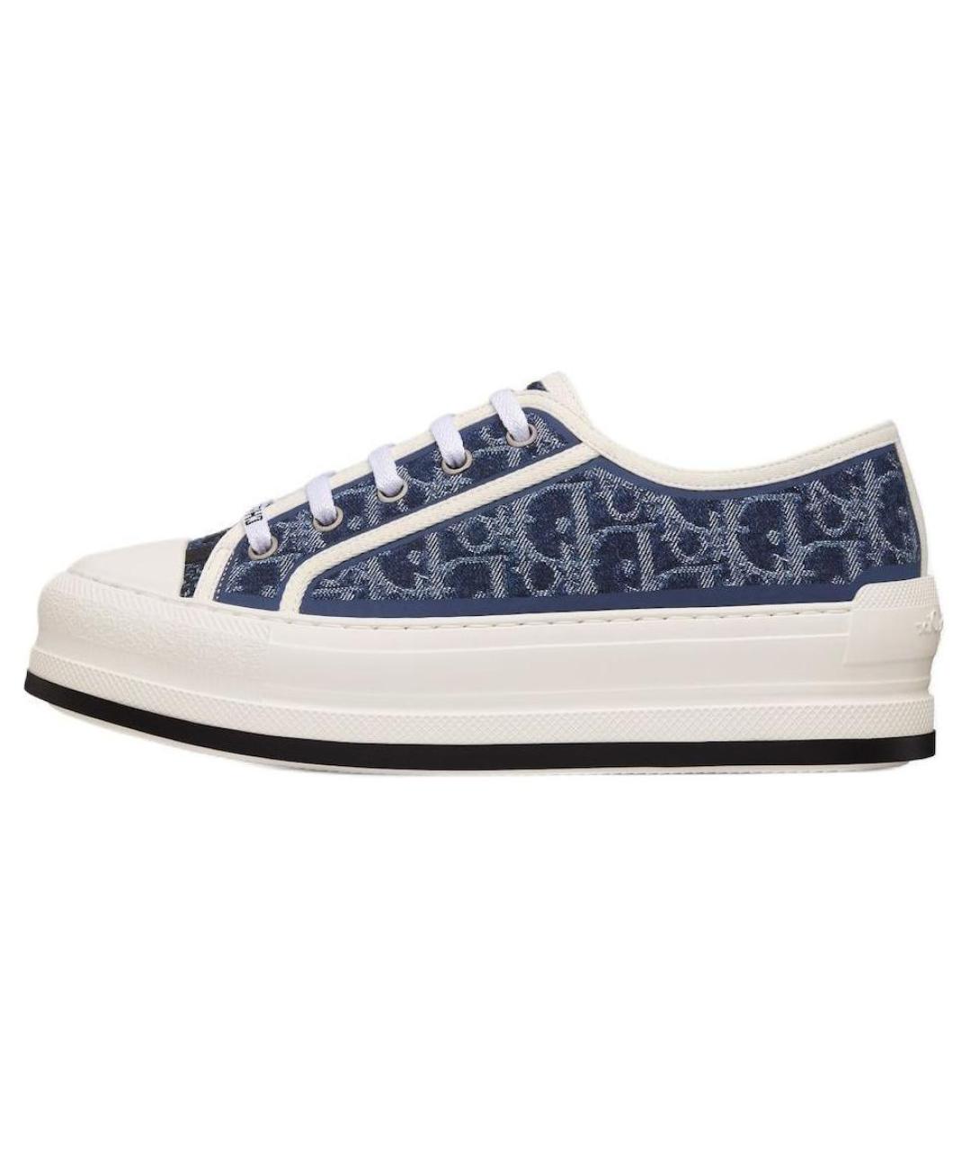 CHRISTIAN DIOR Синие кроссовки, фото 2