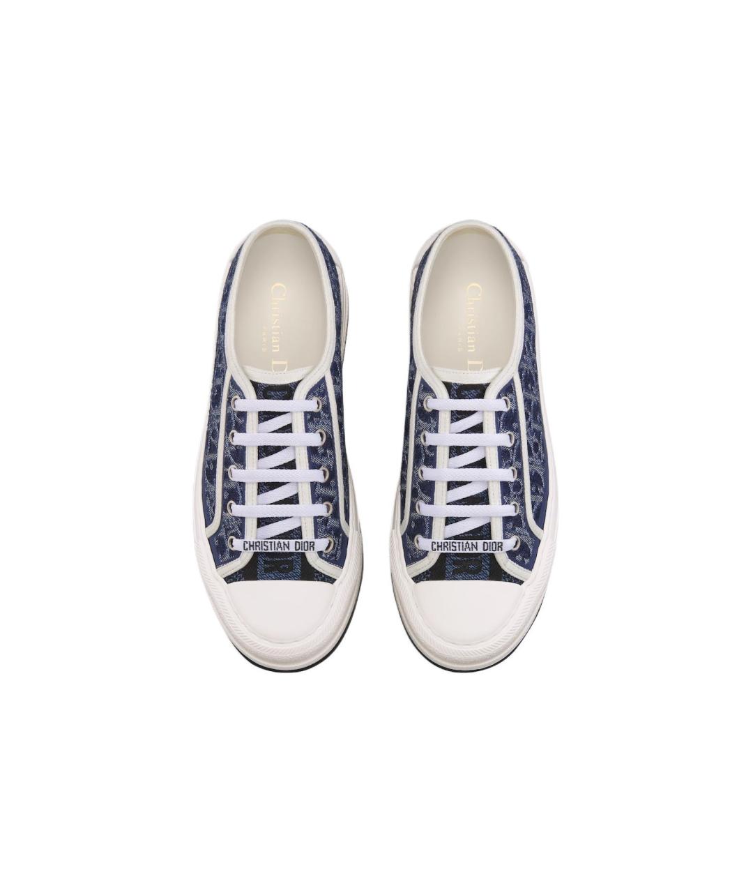 CHRISTIAN DIOR Синие кроссовки, фото 4