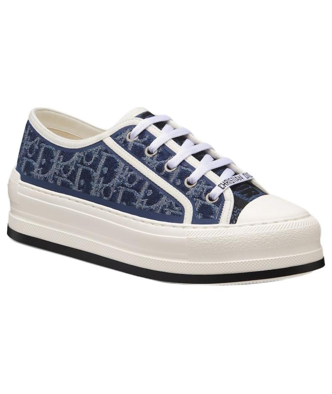 CHRISTIAN DIOR Синие кроссовки, фото 3