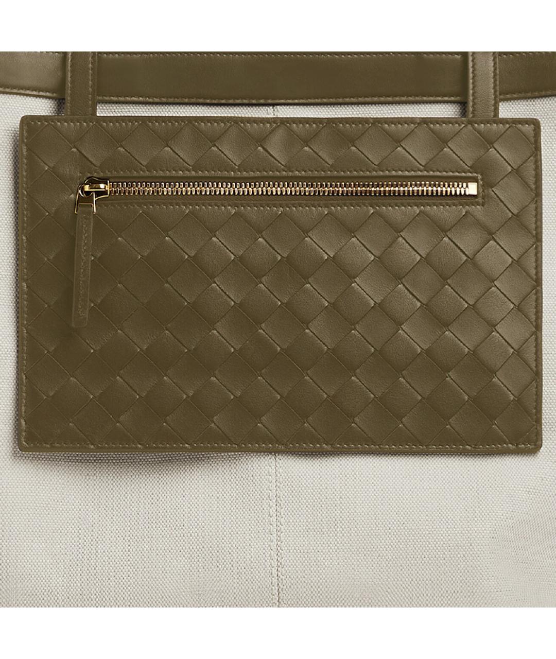 BOTTEGA VENETA Бежевая сумка через плечо, фото 5