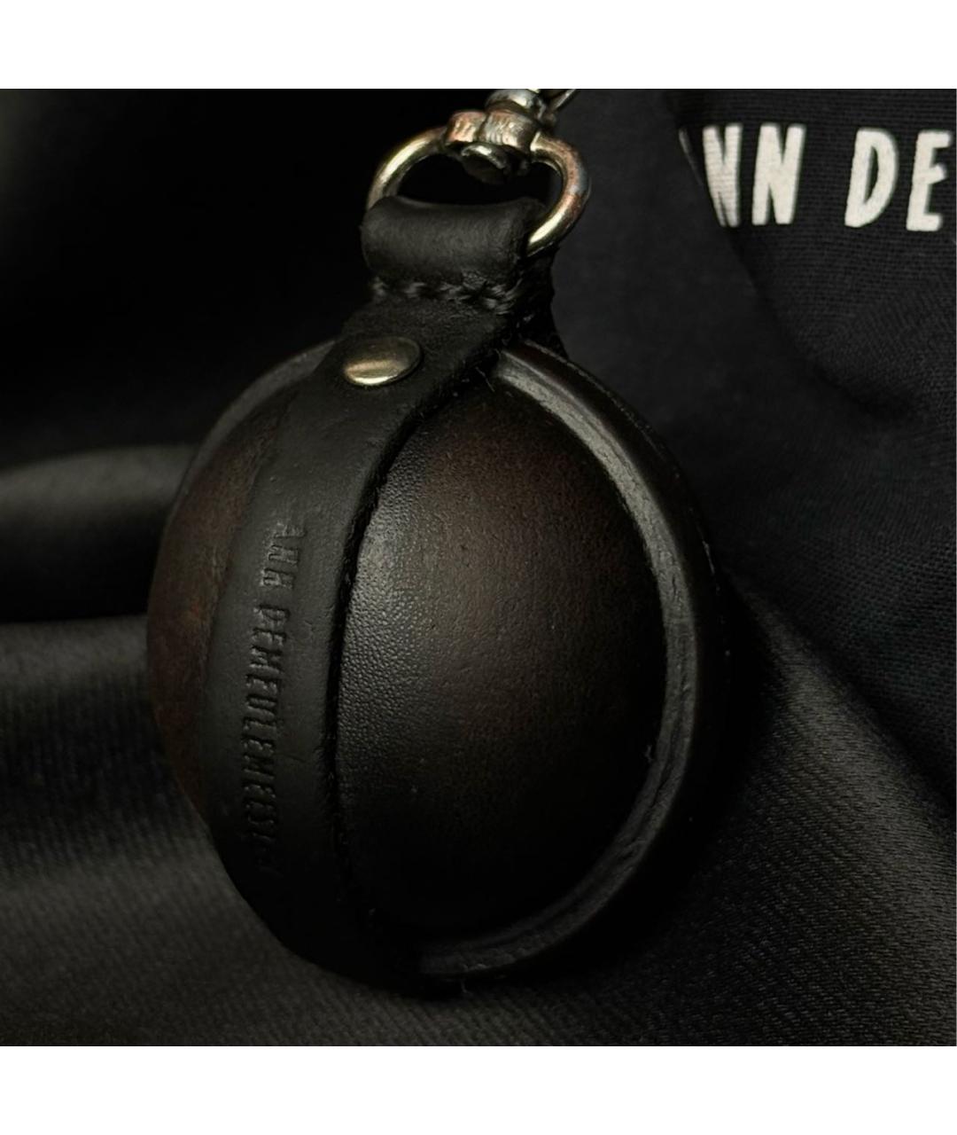 ANN DEMEULEMEESTER Черный брелок, фото 7