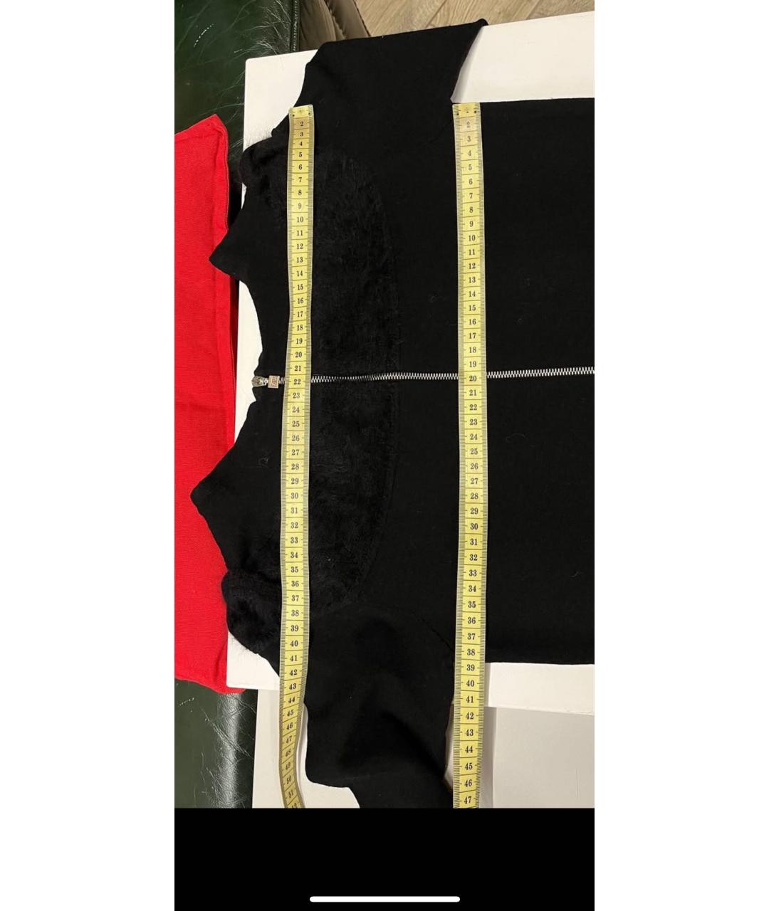 D.EXTERIOR Черное шерстяное повседневное платье, фото 6