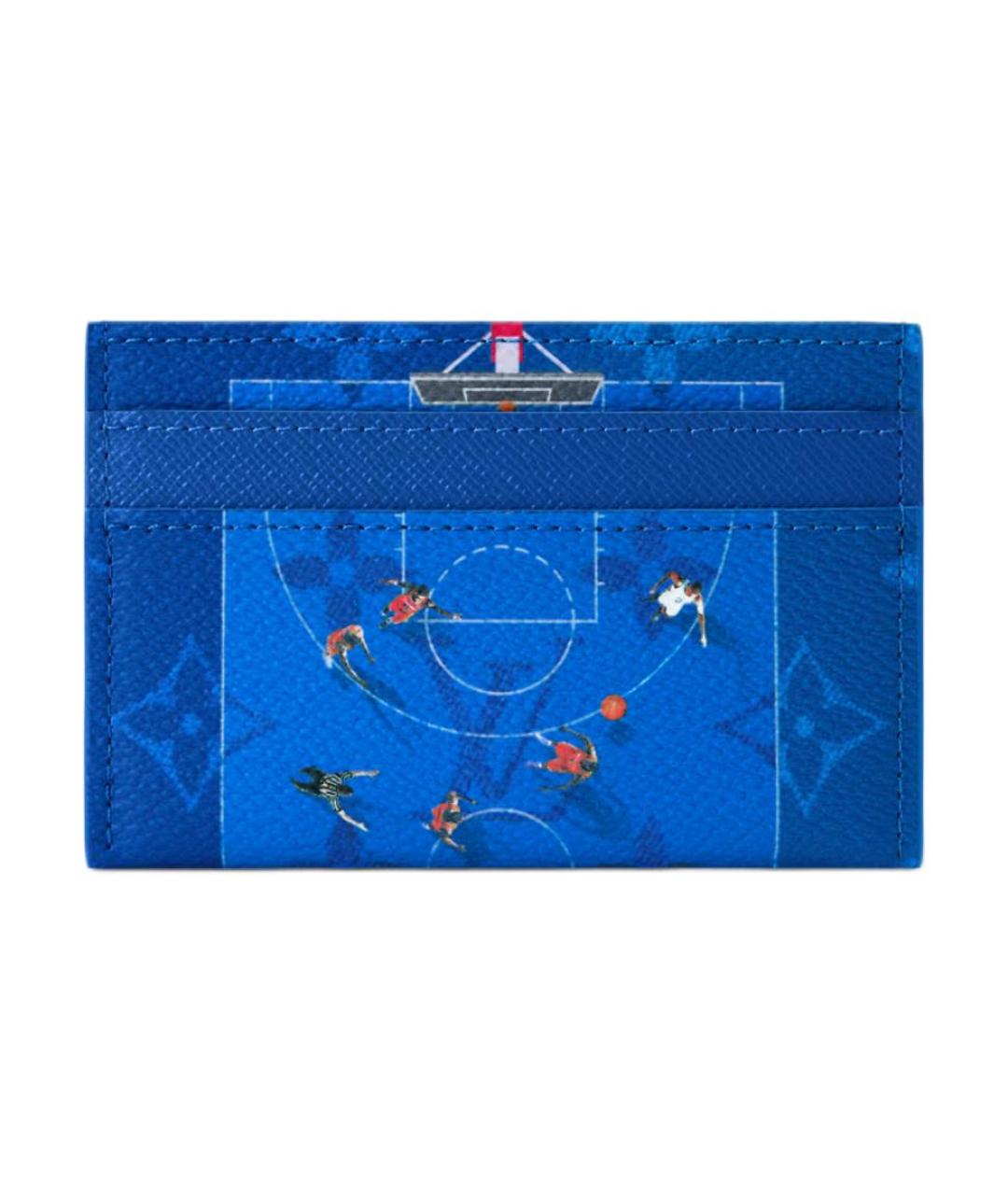 LOUIS VUITTON Синий кардхолдер, фото 1