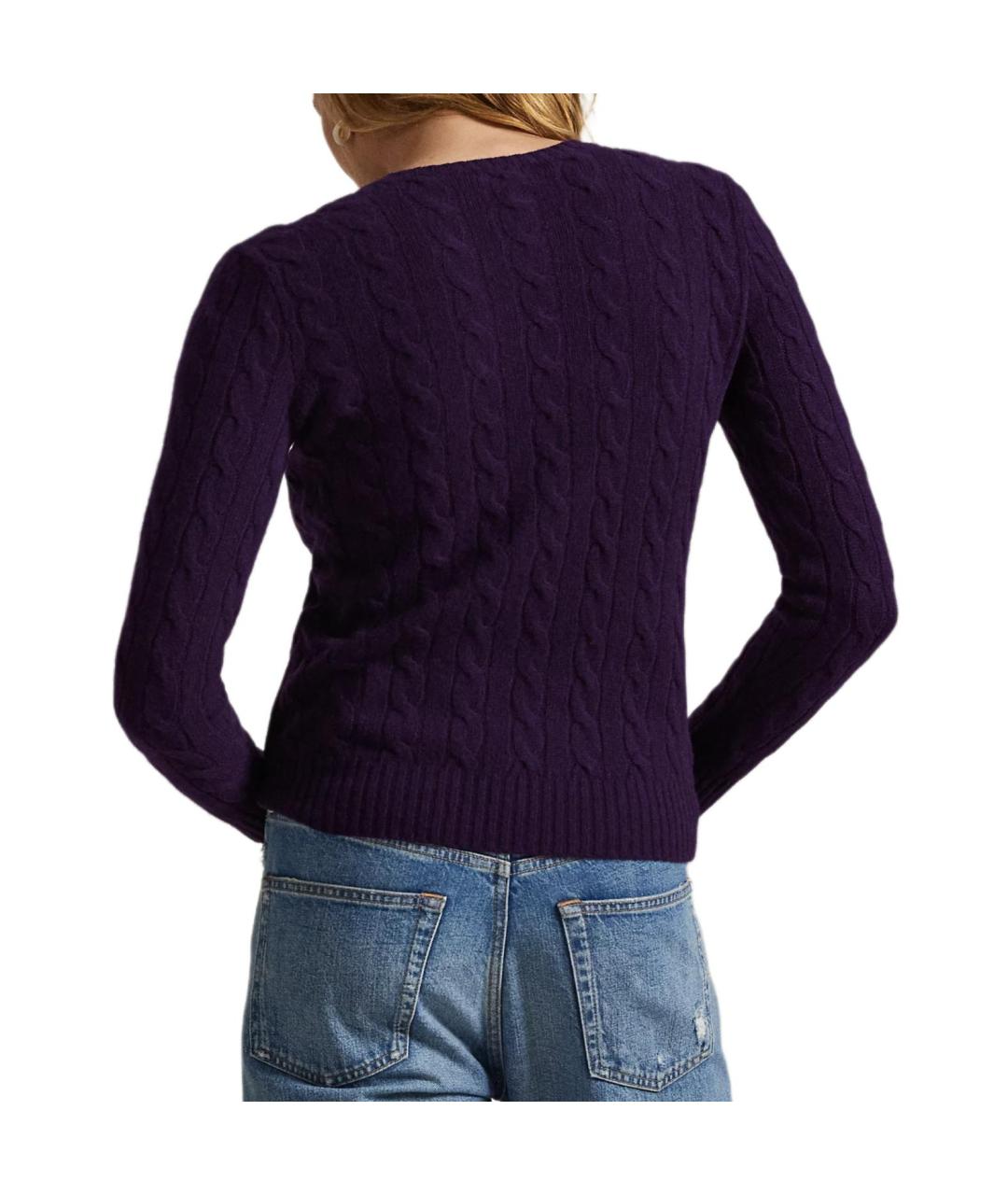 POLO RALPH LAUREN Фиолетовый джемпер / свитер, фото 4