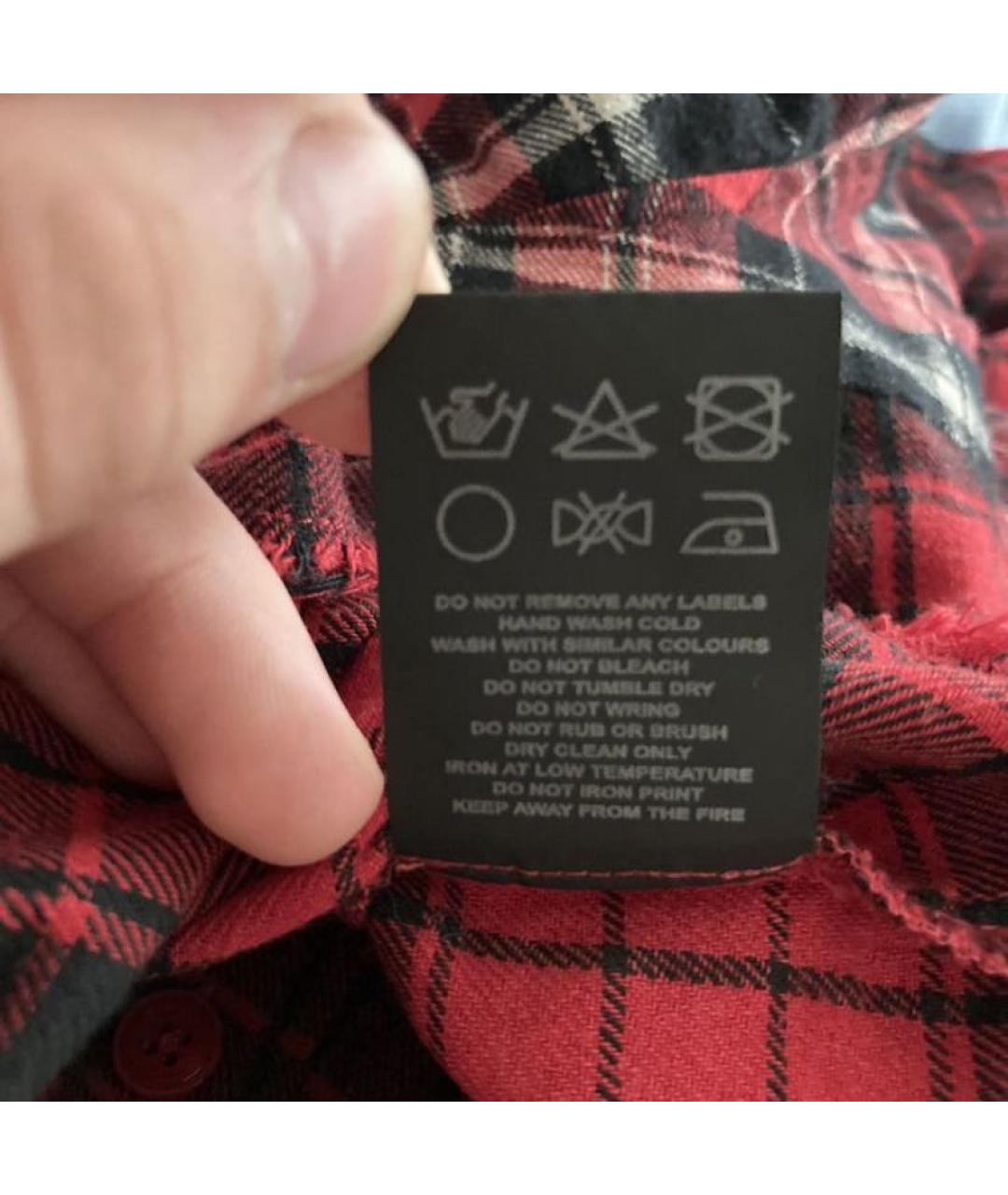 GRAILZ PROJECT G/R Бордовая кэжуал рубашка, фото 5