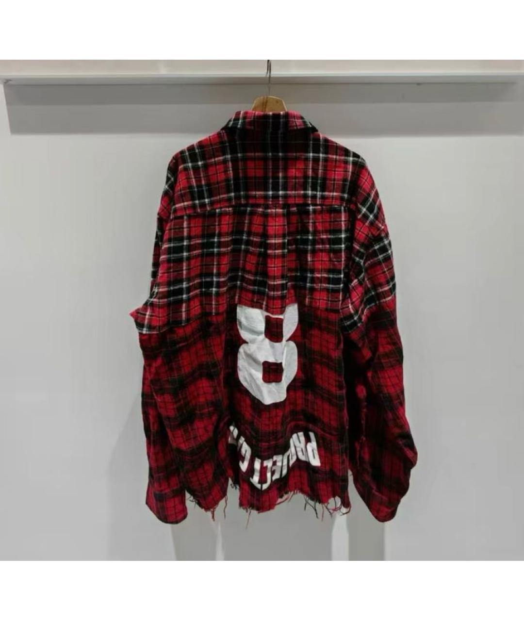 GRAILZ PROJECT G/R Бордовая кэжуал рубашка, фото 2