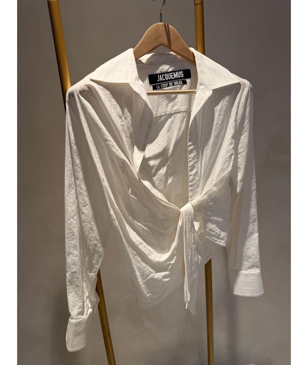 JACQUEMUS Белая рубашка, фото 9
