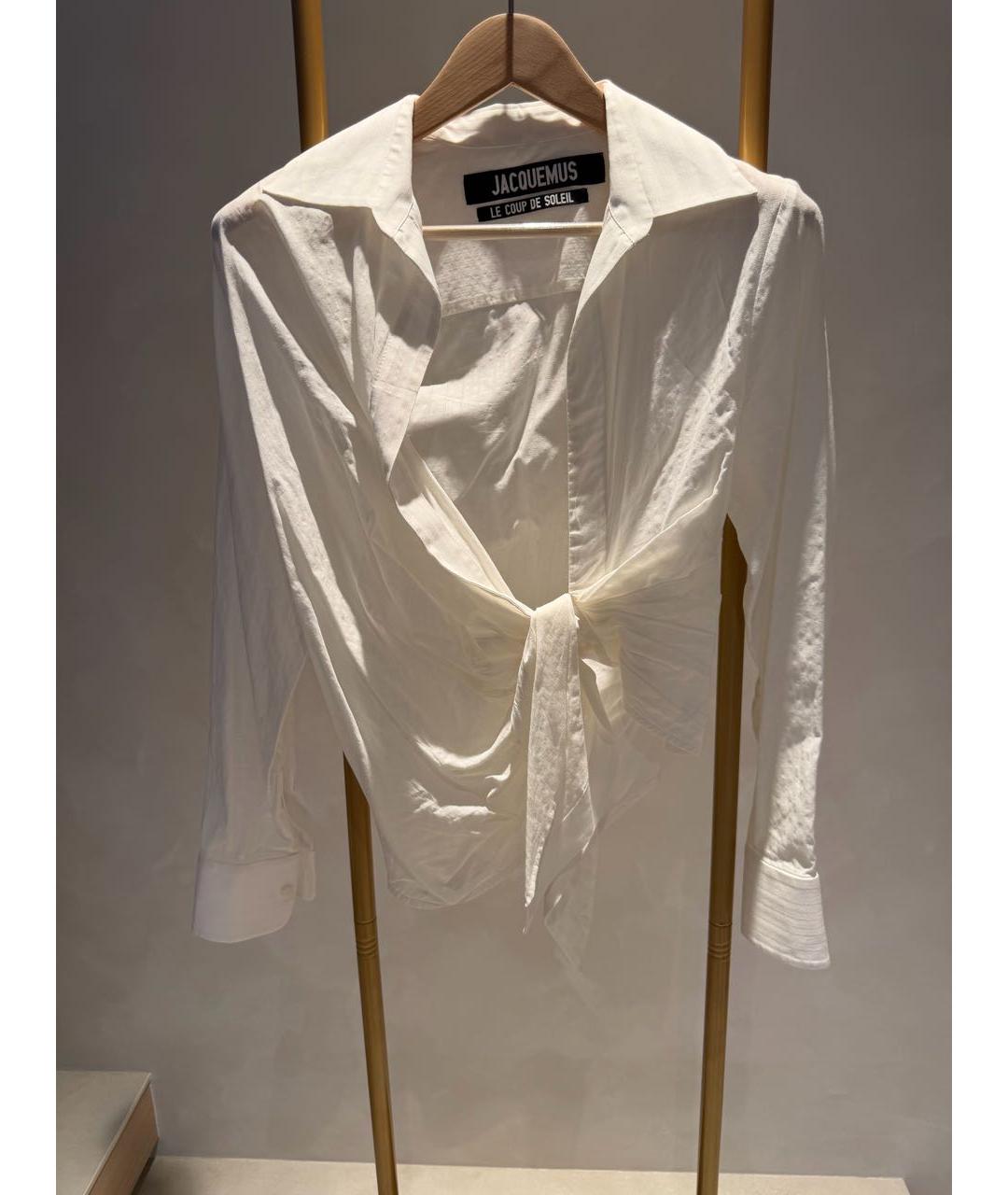 JACQUEMUS Белая рубашка, фото 2