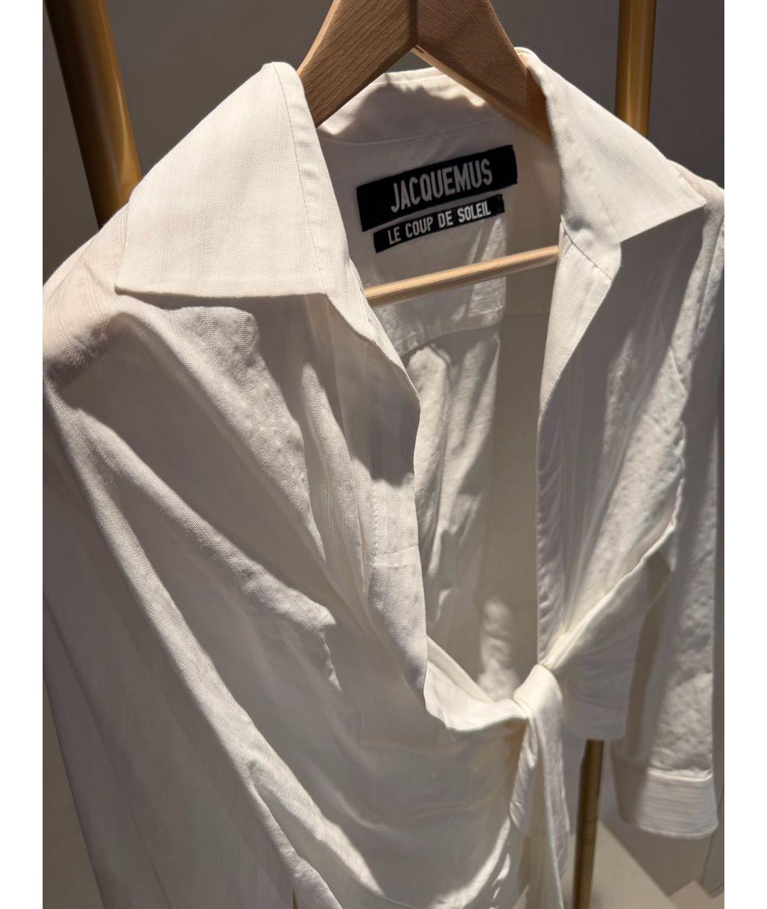 JACQUEMUS Белая рубашка, фото 6