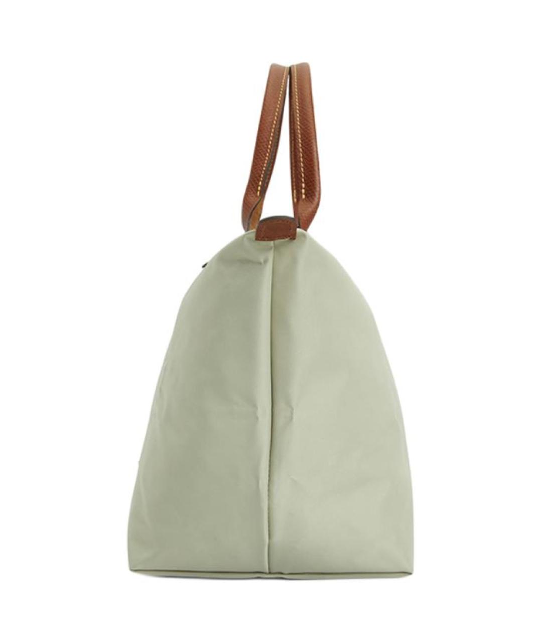 LONGCHAMP Салатовая сумка тоут, фото 3