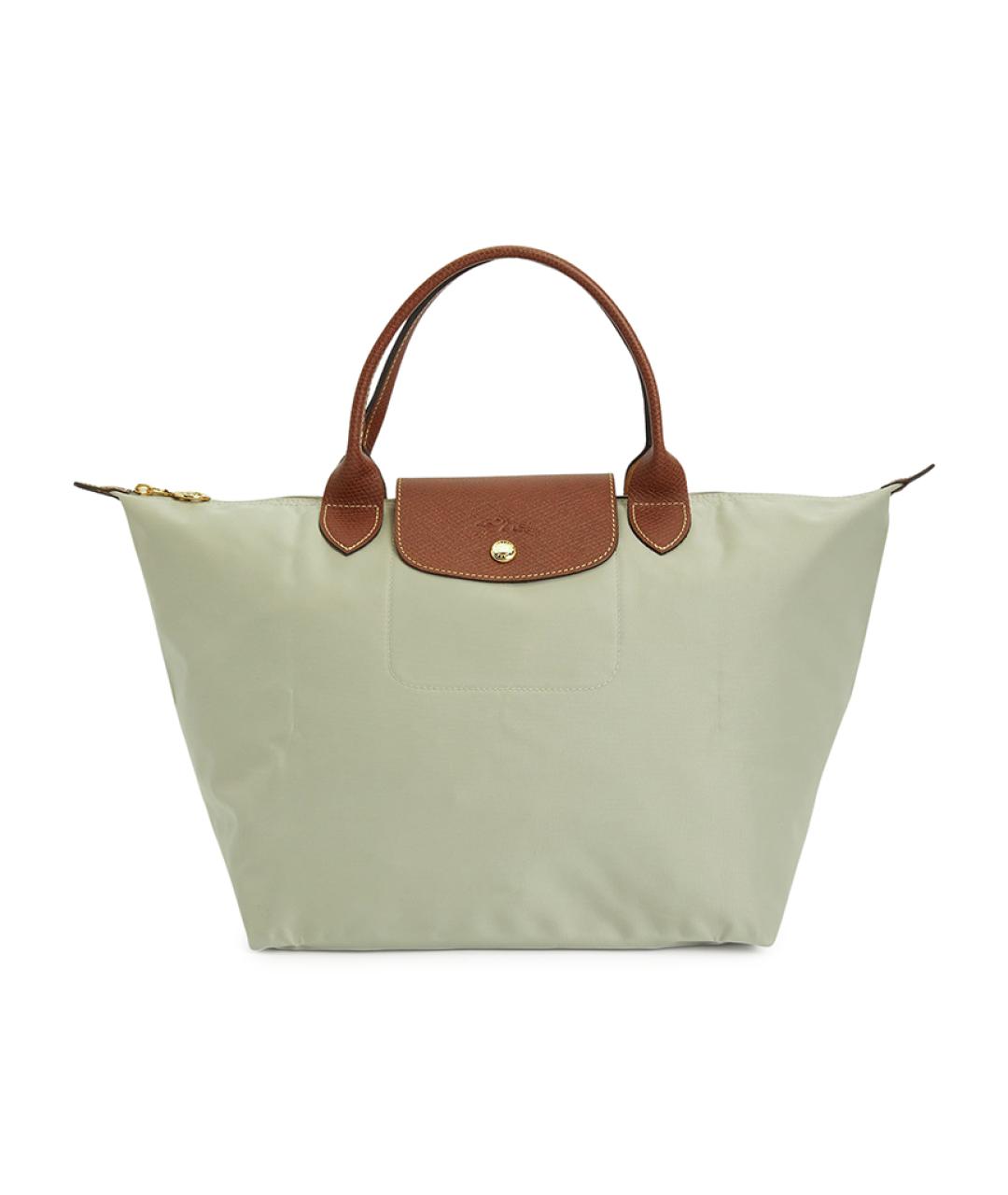 LONGCHAMP Салатовая сумка тоут, фото 1