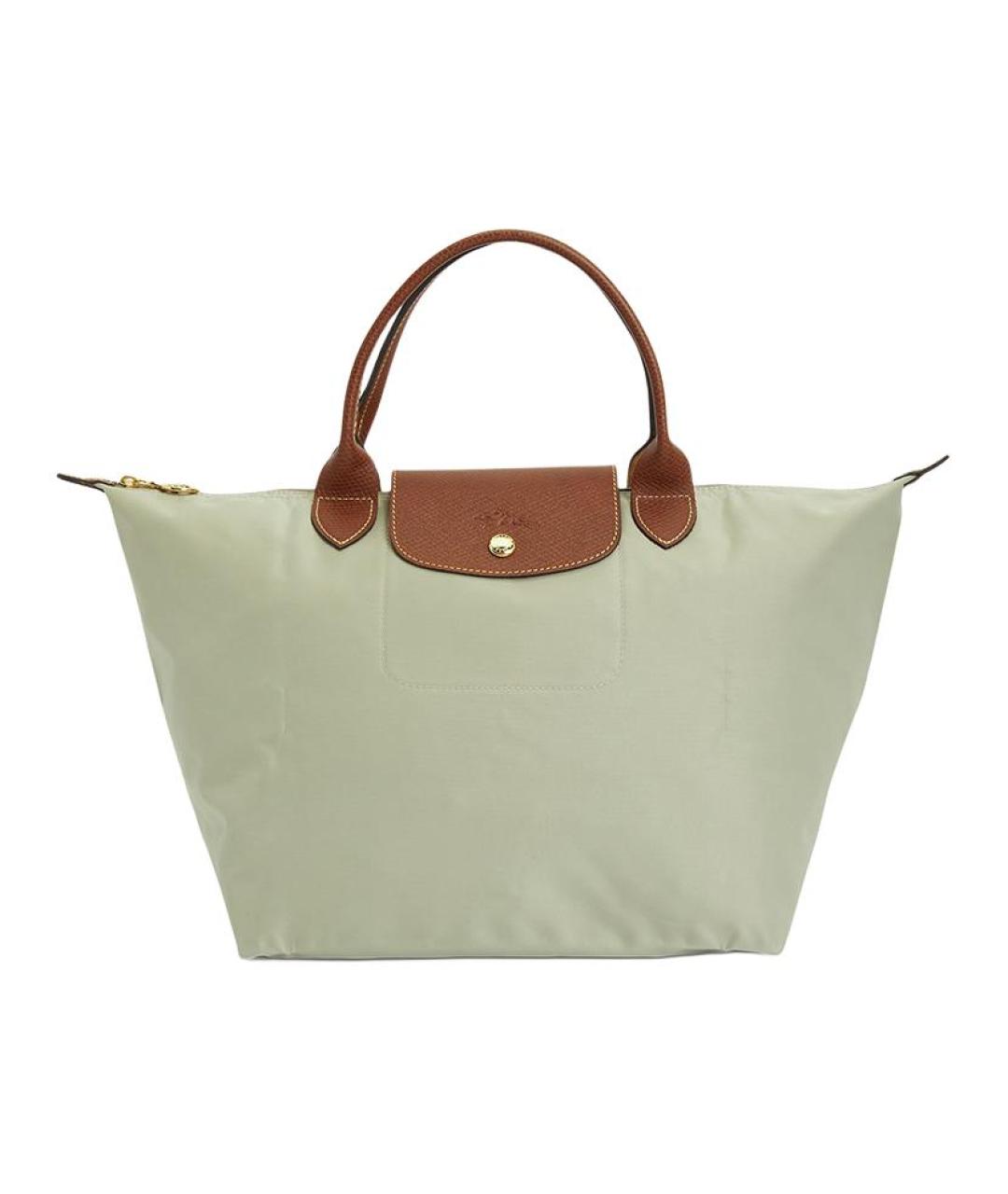 LONGCHAMP Салатовая сумка тоут, фото 2