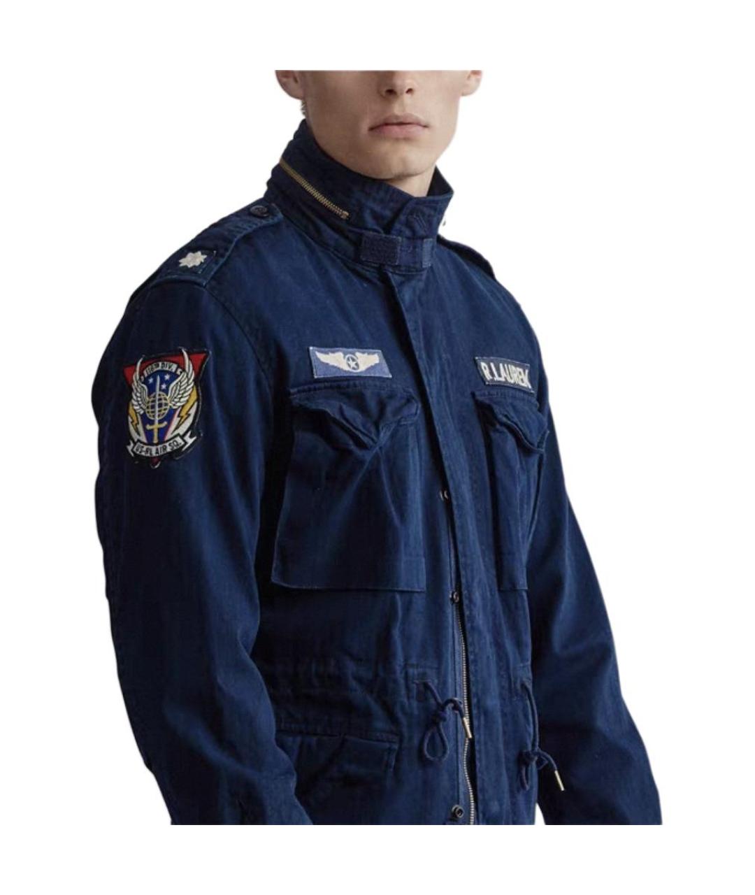 POLO RALPH LAUREN Темно-синяя куртка, фото 4