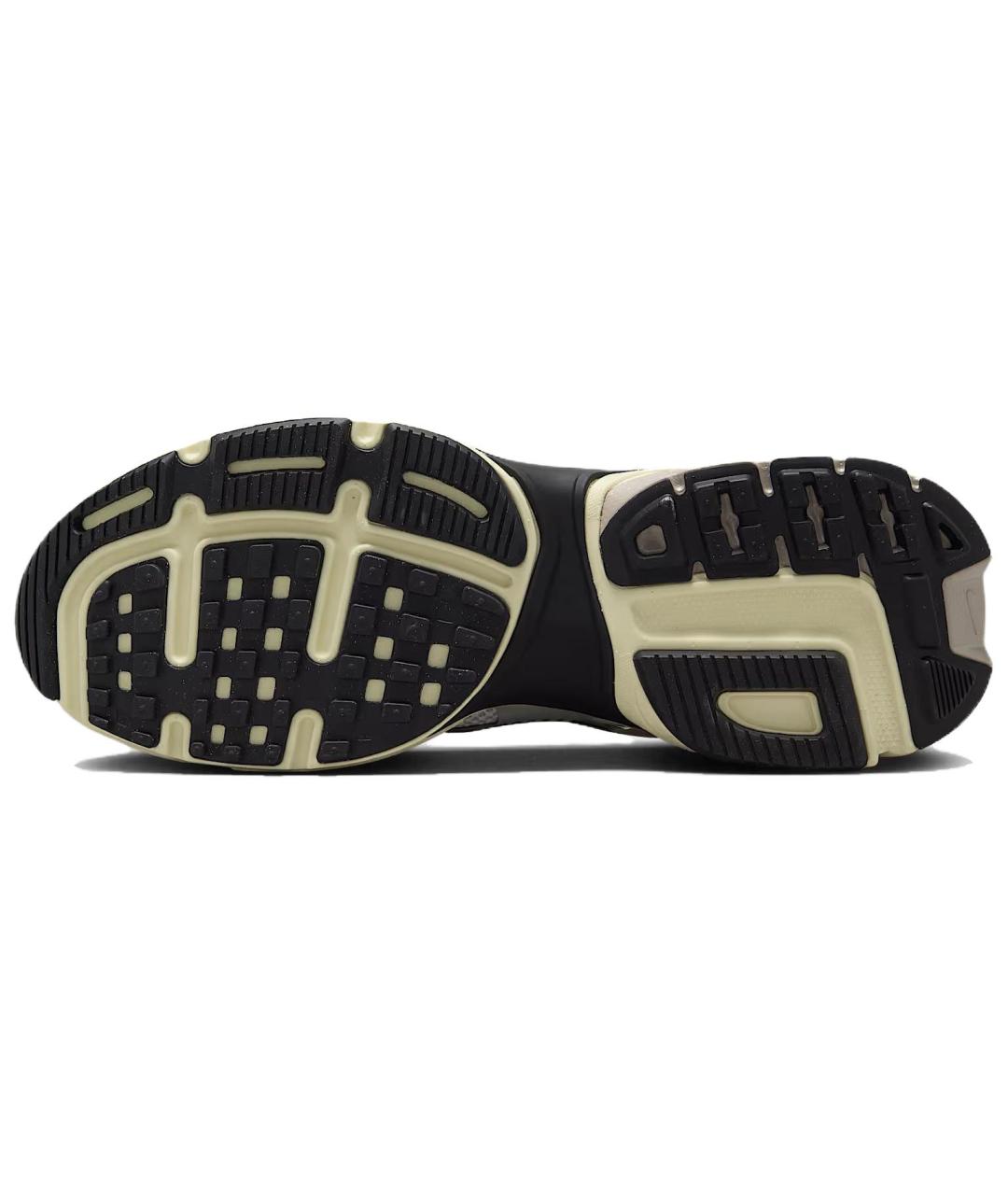 NIKE Серебряные текстильные низкие кроссовки / кеды, фото 4