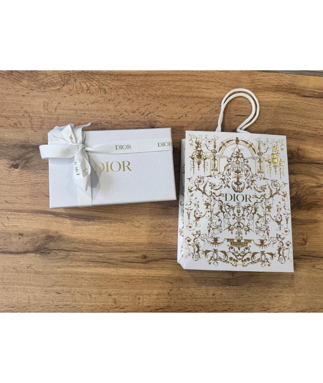 CHRISTIAN DIOR Оранжевый шелковый платок, фото 4