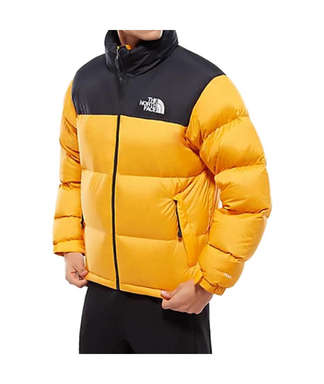THE NORTH FACE Оранжевый пуховик, фото 4