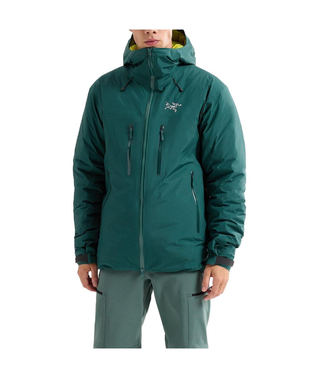 ARCTERYX Зеленый пуховик, фото 2
