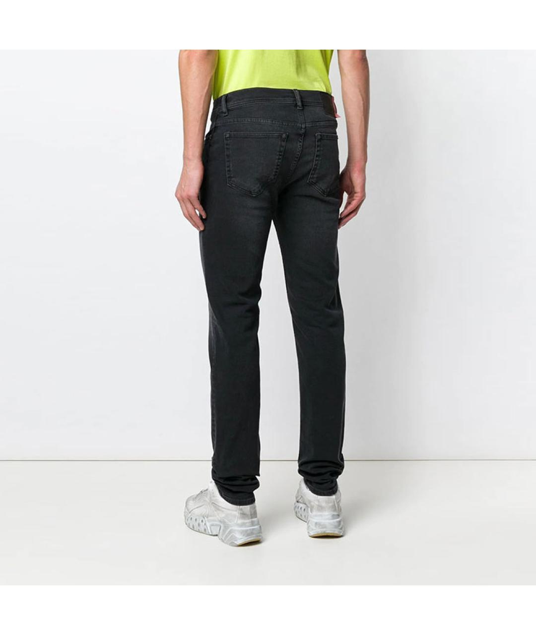 ACNE STUDIOS Черные прямые джинсы, фото 4