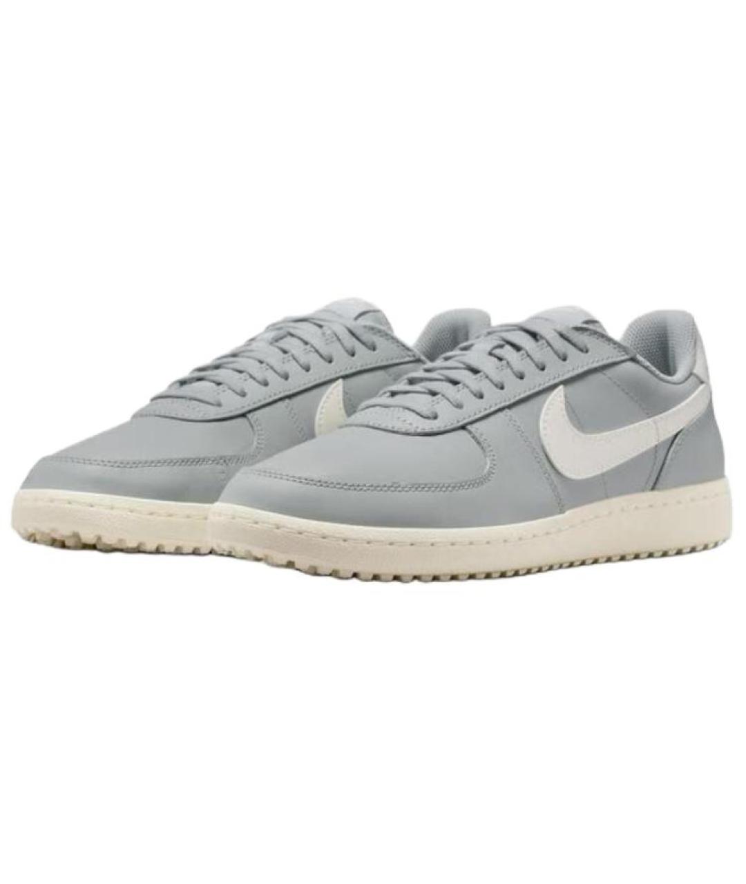 NIKE Серые низкие кроссовки / кеды, фото 3