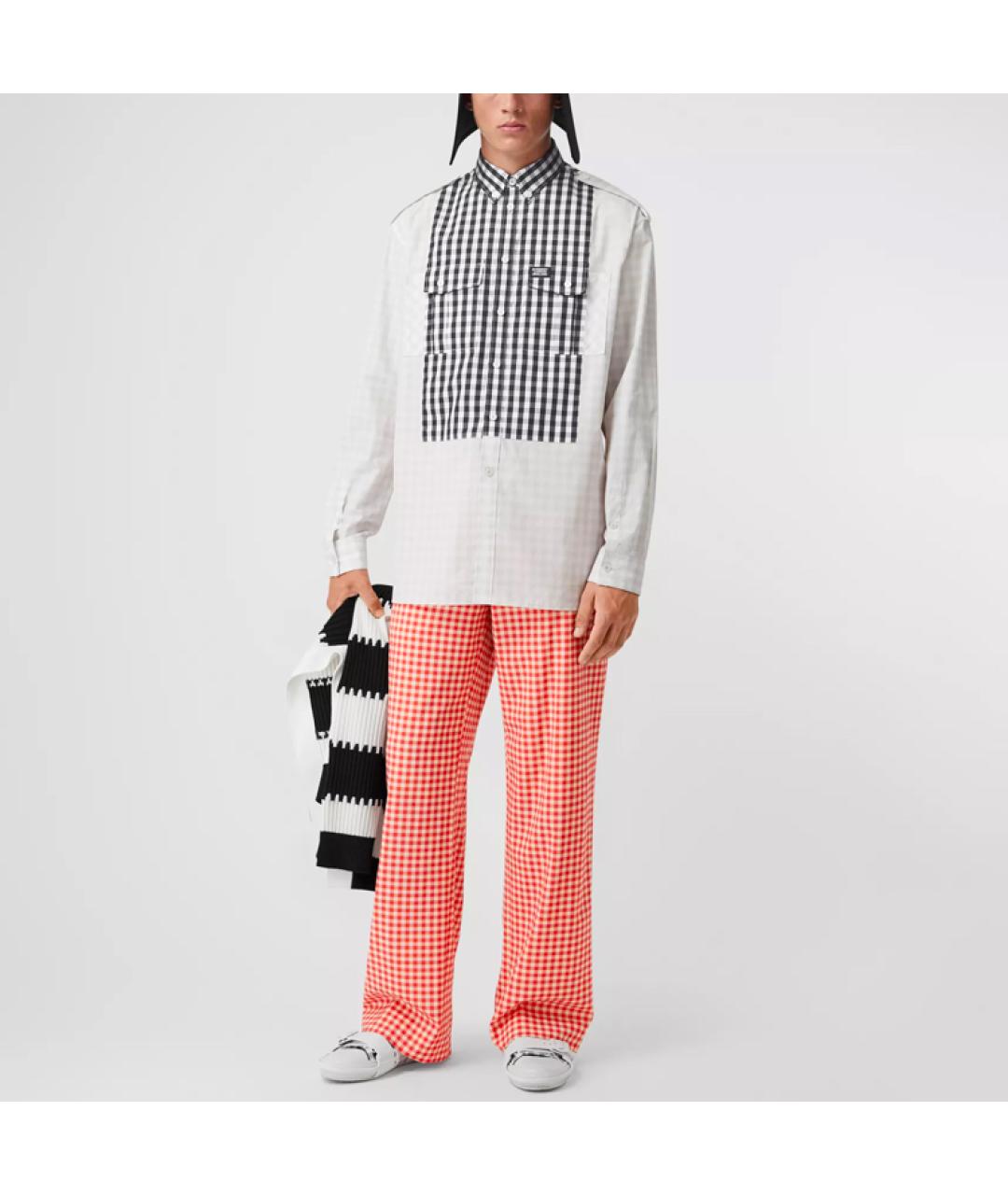 BURBERRY Серая кэжуал рубашка, фото 2