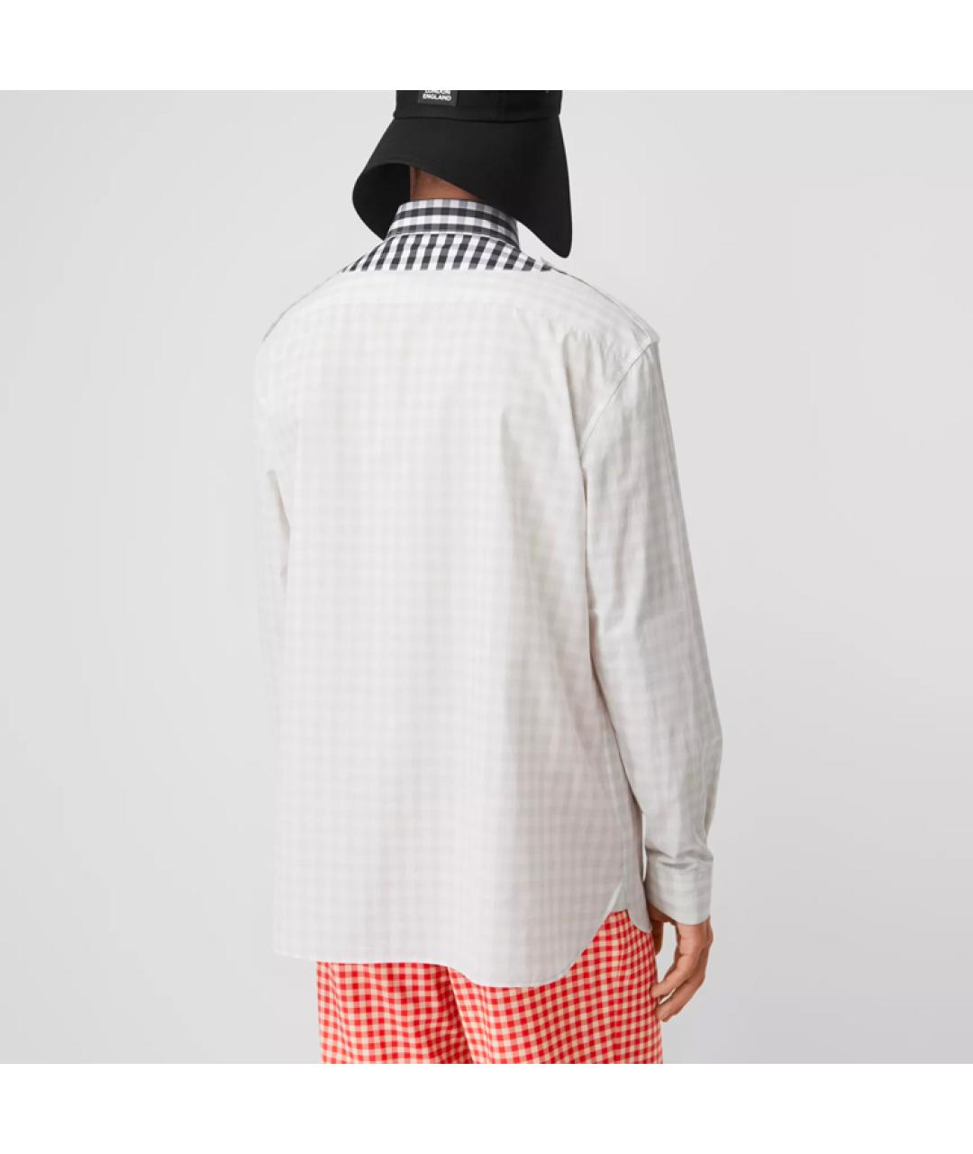 BURBERRY Серая кэжуал рубашка, фото 4