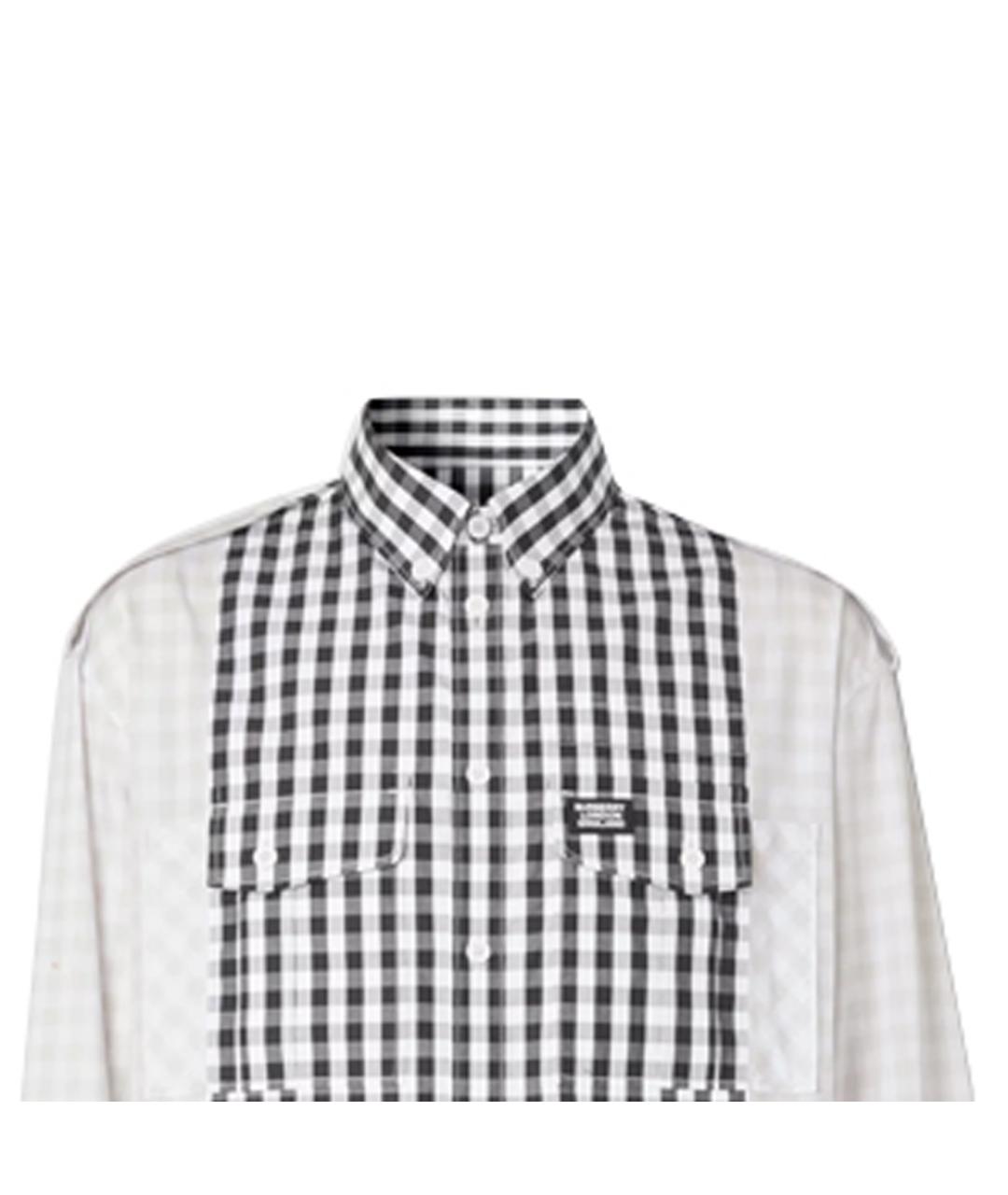 BURBERRY Серая кэжуал рубашка, фото 5