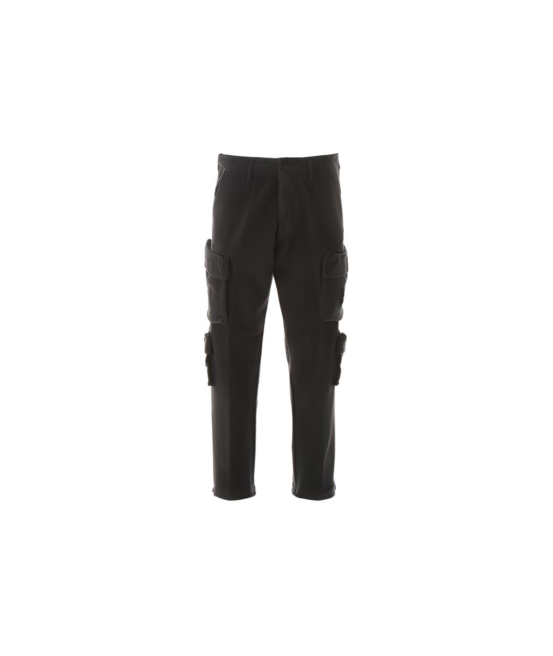 STONE ISLAND Серые брюки чинос, фото 5