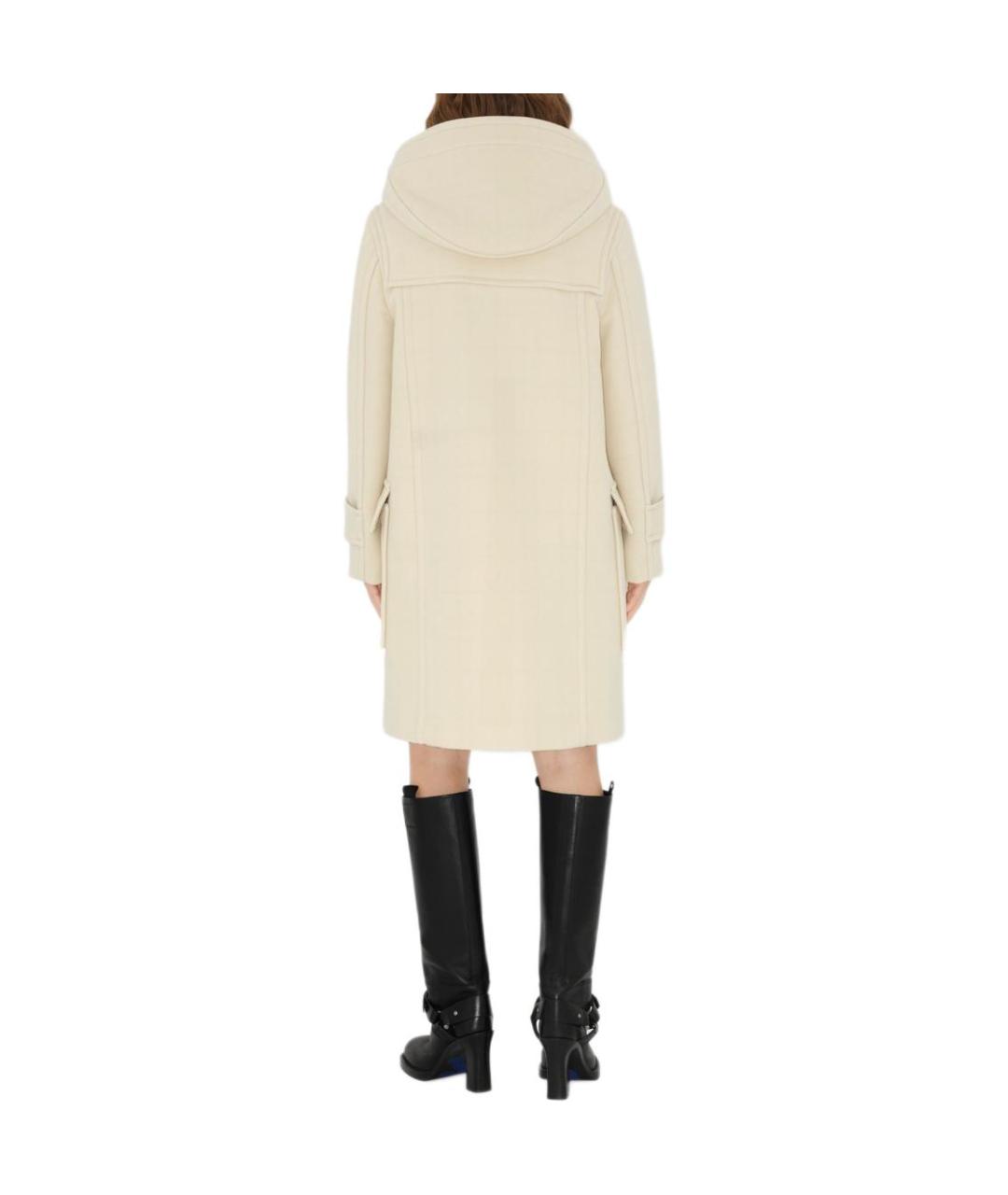 BURBERRY Бежевое пальто, фото 3